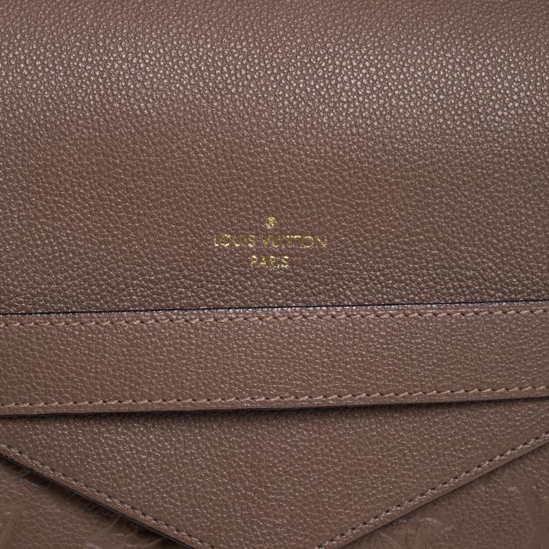Louis Vuitton Bronze Monogram Empreinte Leather Trocadero Bag 1