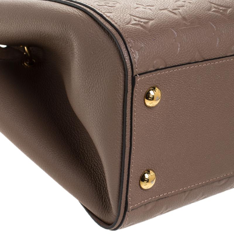 Louis Vuitton Bronze Monogram Empreinte Leather Trocadero Bag 3