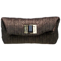 Louis Vuitton Bronze Monogram Jacquard Limited Edition Altair Clutch