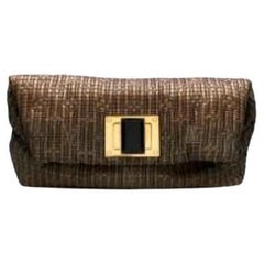 Louis Vuitton Bronze Monogram Jacquard Limited Edition Altair Clutch