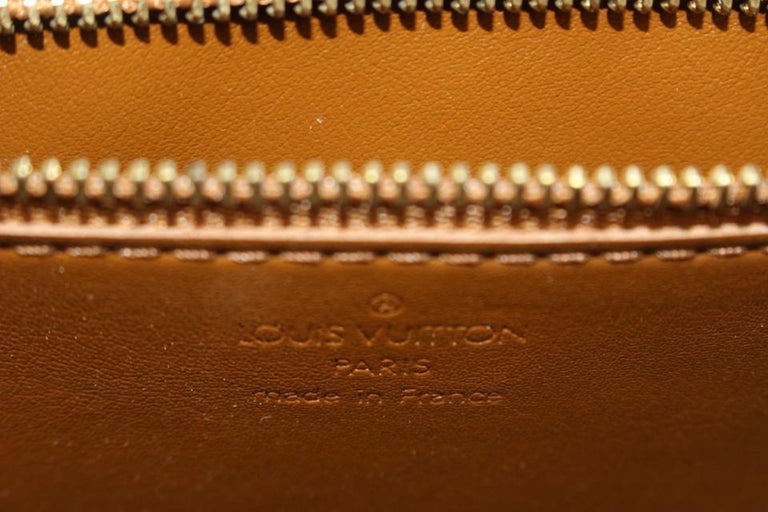 Louis Vuitton Bronze Monogram Vernis Christie GM Crossbody Bag 863331