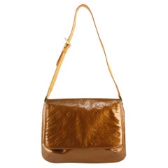 Louis Vuitton Bronze Monogram Vernis Copper Thompson Street Musette Flap Bag 