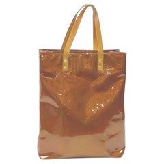 Louis Vuitton Bronze Monogram Vernis Reade MM Tote Bag 862599
