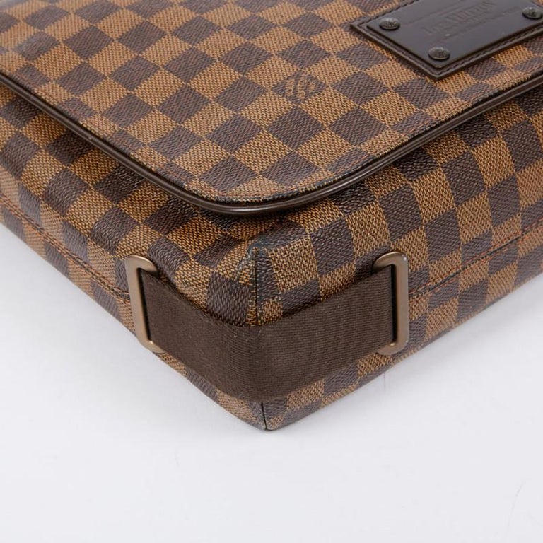 LOUIS VUITTON Brooklyn Bag In Checkered Canvas For Sale at 1stdibs
