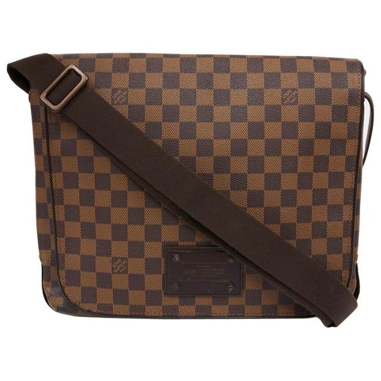 LOUIS VUITTON Brooklyn Bag In Checkered Canvas For Sale at 1stdibs