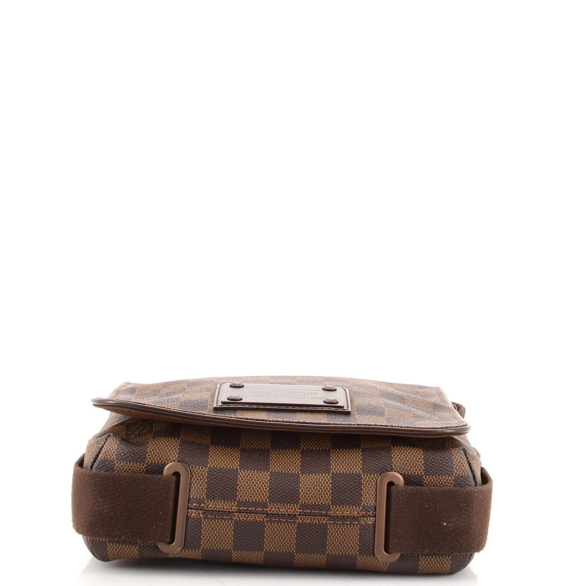 Louis Vuitton Brooklyn Handbag Damier PM In Good Condition In NY, NY