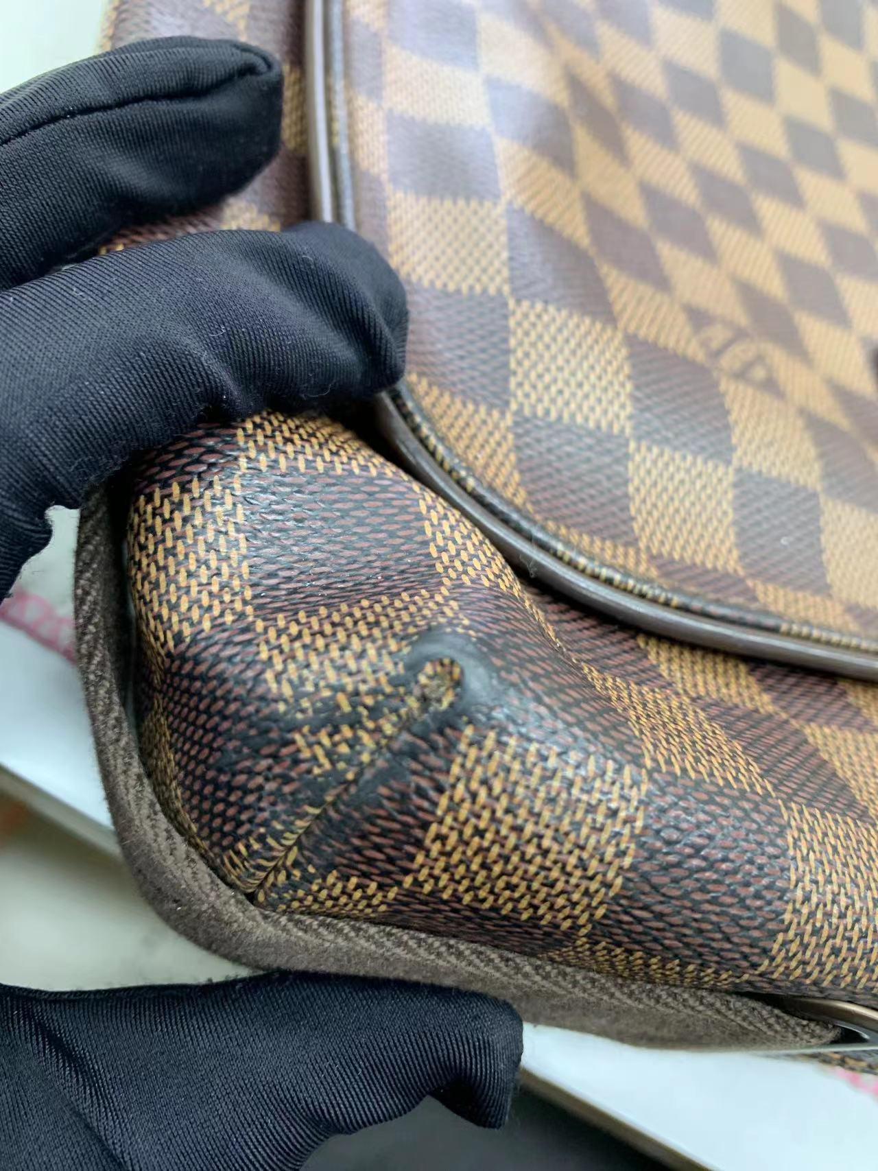 Louis Vuitton Brooklyn Messenger Bag Brown Monogram 8