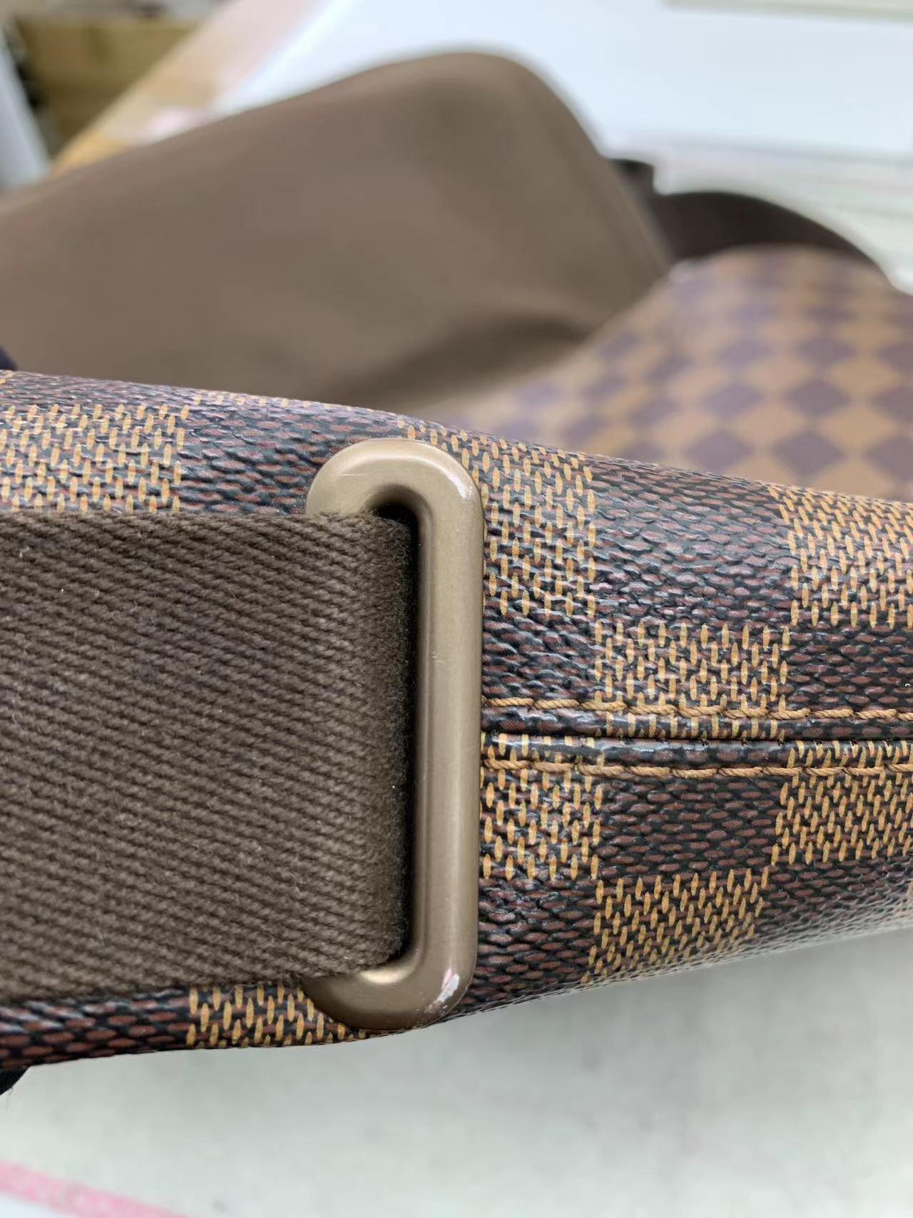 Louis Vuitton Brooklyn Messenger Bag Brown Monogram 12