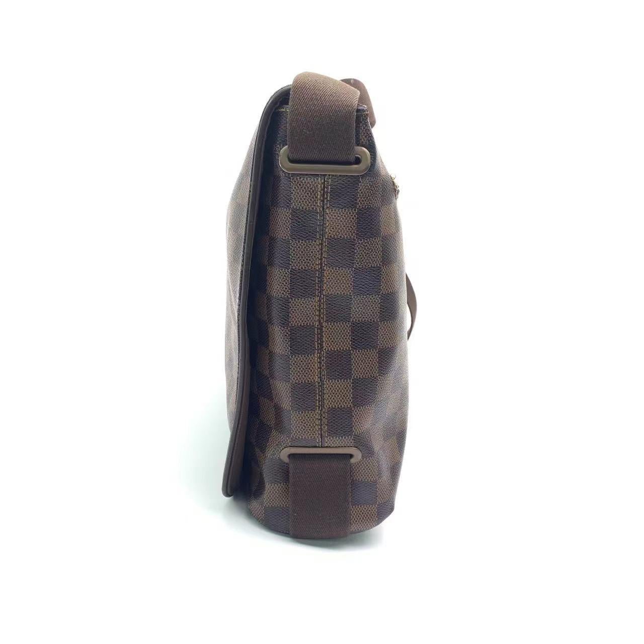 Louis Vuitton Brooklyn Messenger Bag Brown Monogram In Good Condition In AUBERVILLIERS, FR