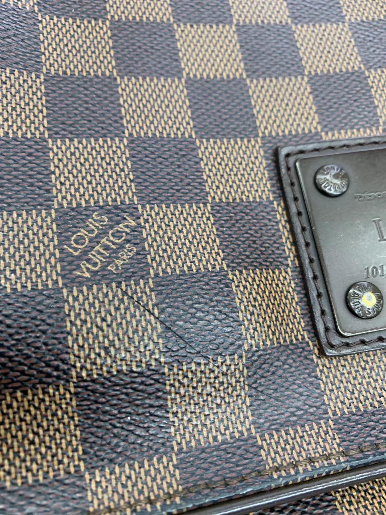Louis Vuitton Brooklyn Messenger Bag Brown Monogram 2