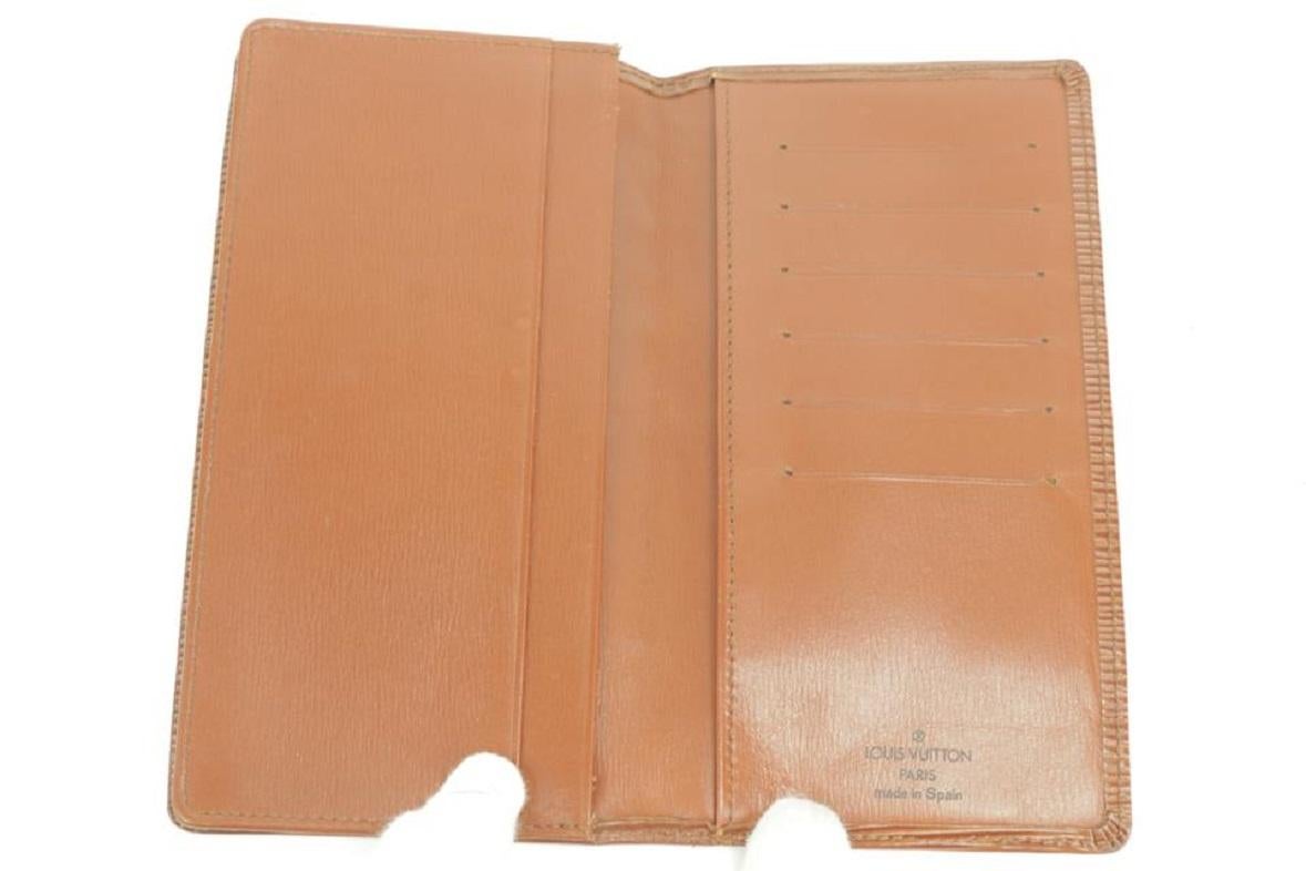 Louis Vuitton Brown 32lk0109 Epi Long Bifold Wallet 1