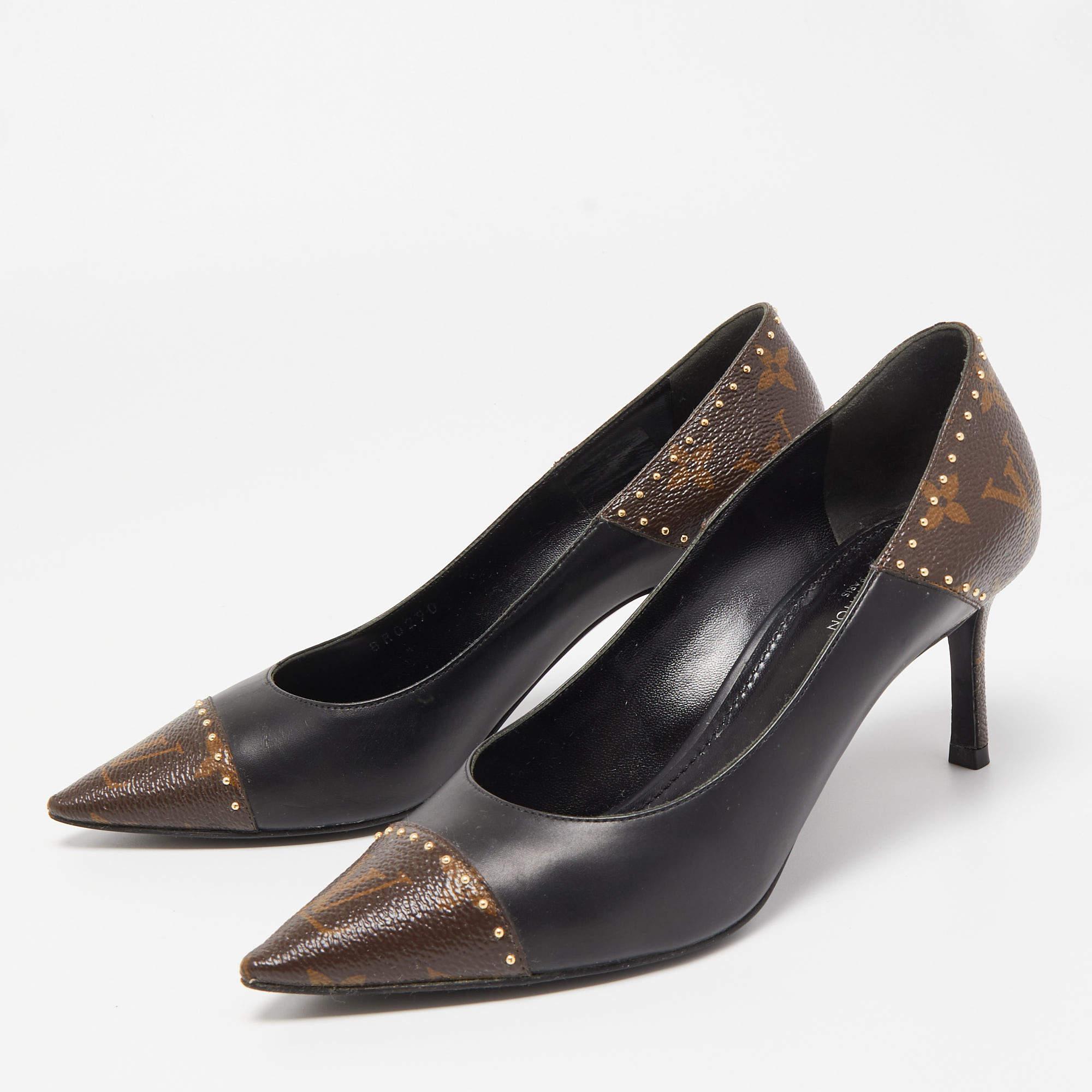 Discover the epitome of elegance with these LV women's pumps. Meticulously designed, these heels seamlessly marry fashion and comfort, ensuring you shine in every setting.

