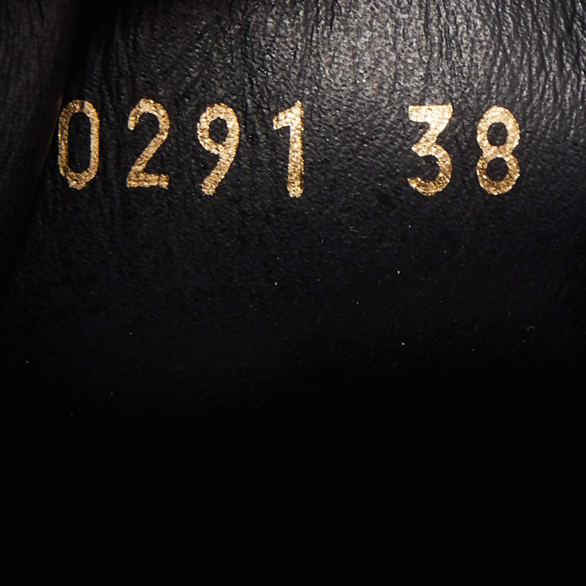 Louis Vuitton Brown/Black Monogram and Leather Run Away Sneakers  3