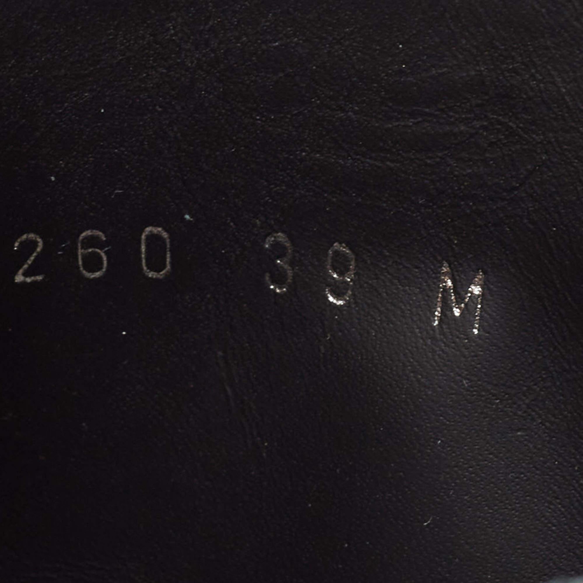 Louis Vuitton Brown/Black Monogram Canvas and Leather Wonderland Flat Ranger Boo 3
