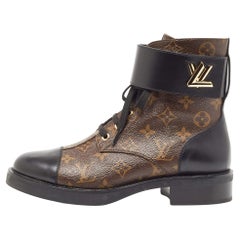 Louis Vuitton Marrone/Nero Monogram in tela e pelle, Ranger Piatto Boo