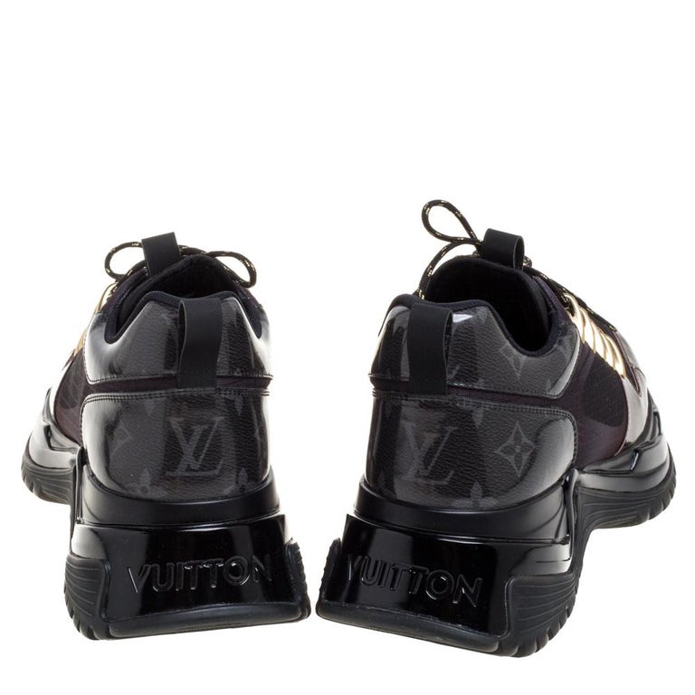Louis Vuitton Run Away Sneaker Monogram Brown White Black Pre-Owned