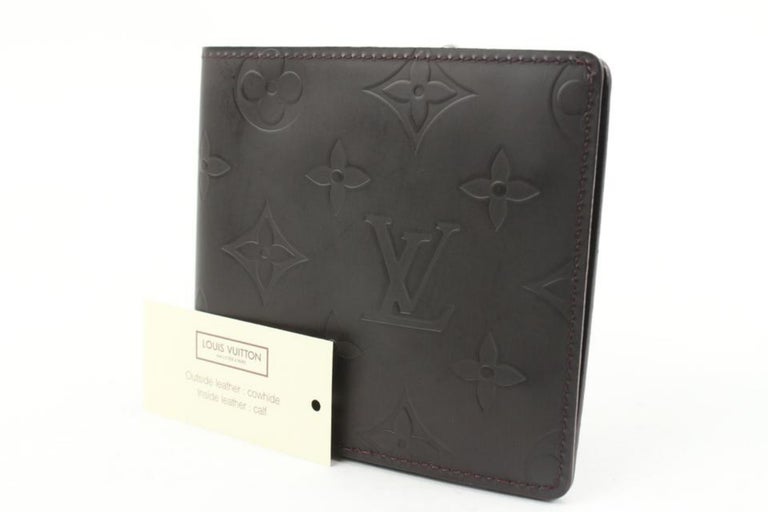 louis-vuitton mens wallet black leather