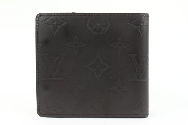 Louis Vuitton Slender Wallet Blurry Monogram Brown in Coated  Canvas/Calfskin Leather - US