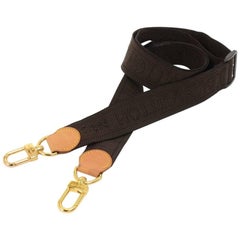 Louis Vuitton Brown Canvas Adjustable Shoulder Strap For  Bags