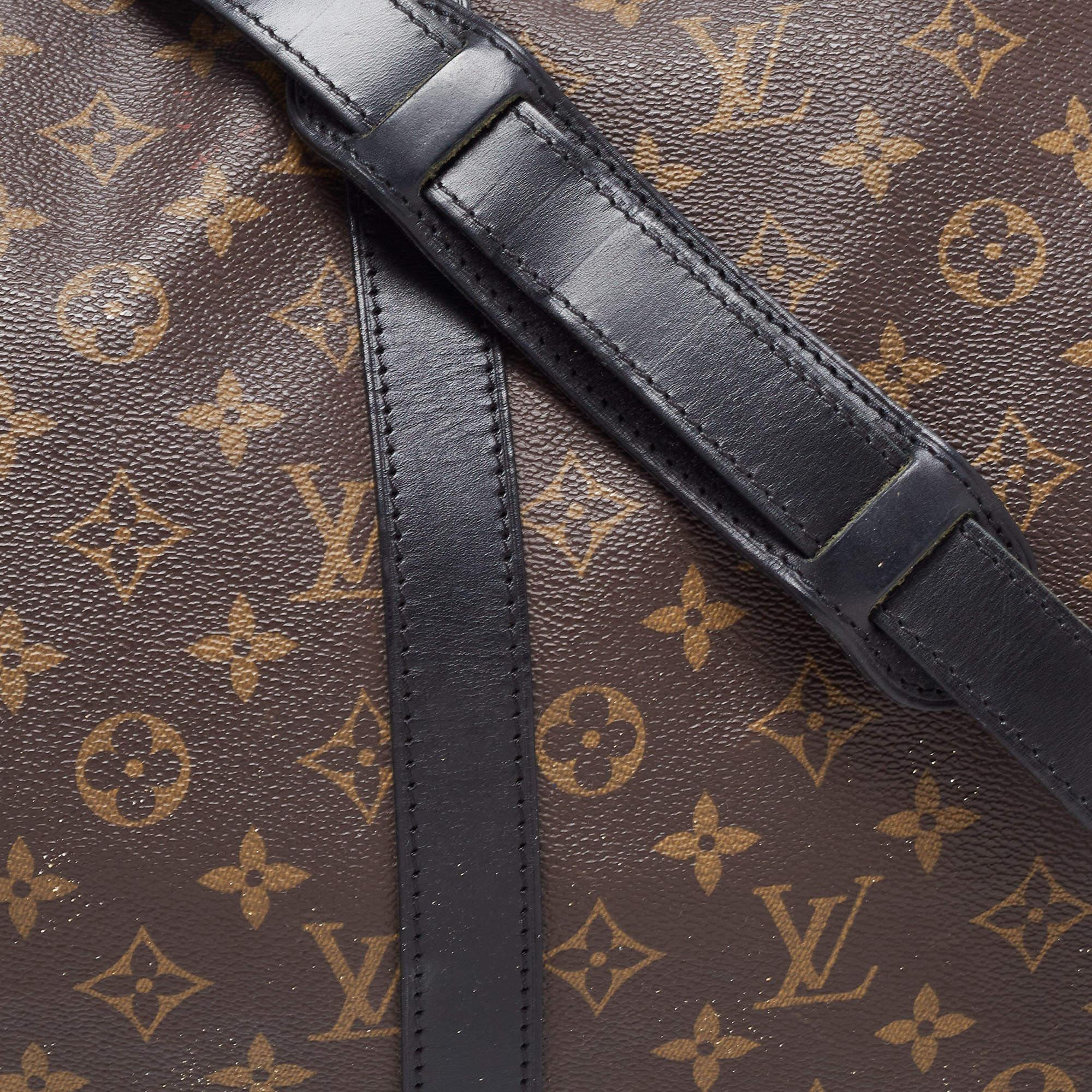 Louis Vuitton Brown Canvas Monogram Keepall Bandouliere 45 Duffel Bag 12