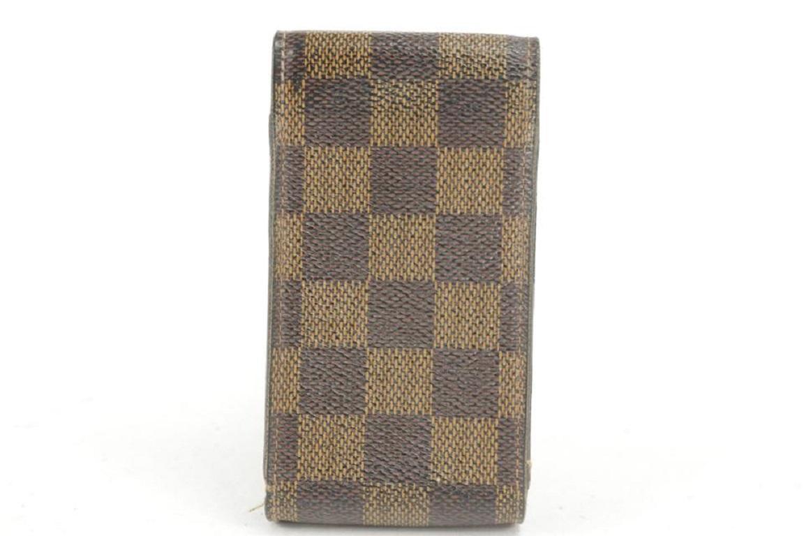 Louis Vuitton Brown Cigarette Case Damier Ebene Mobile Etui Phone and 5lk1221 2