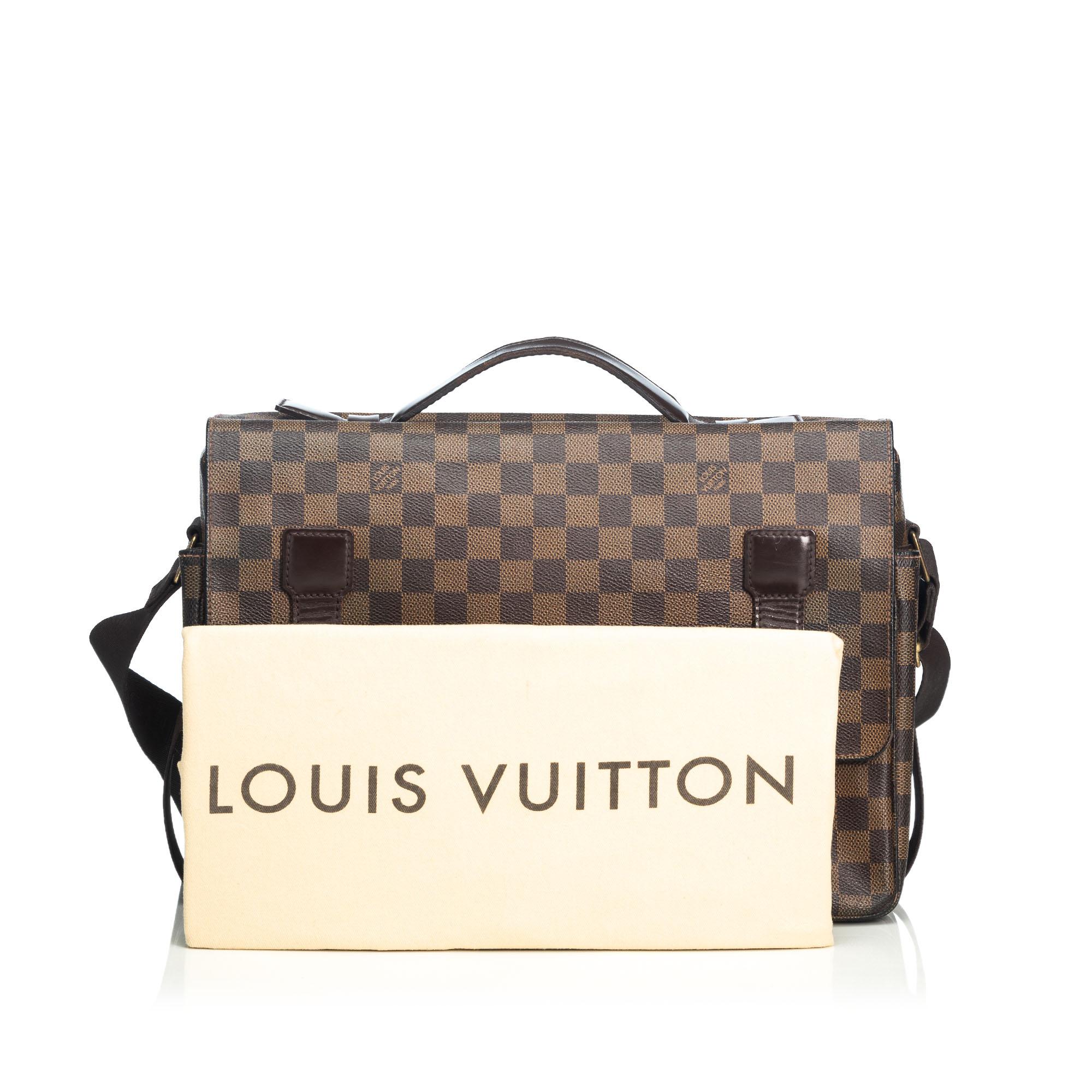 Louis Vuitton Brown Damier Canvas Canvas Damier Ebene Broadway France w/ Box 7