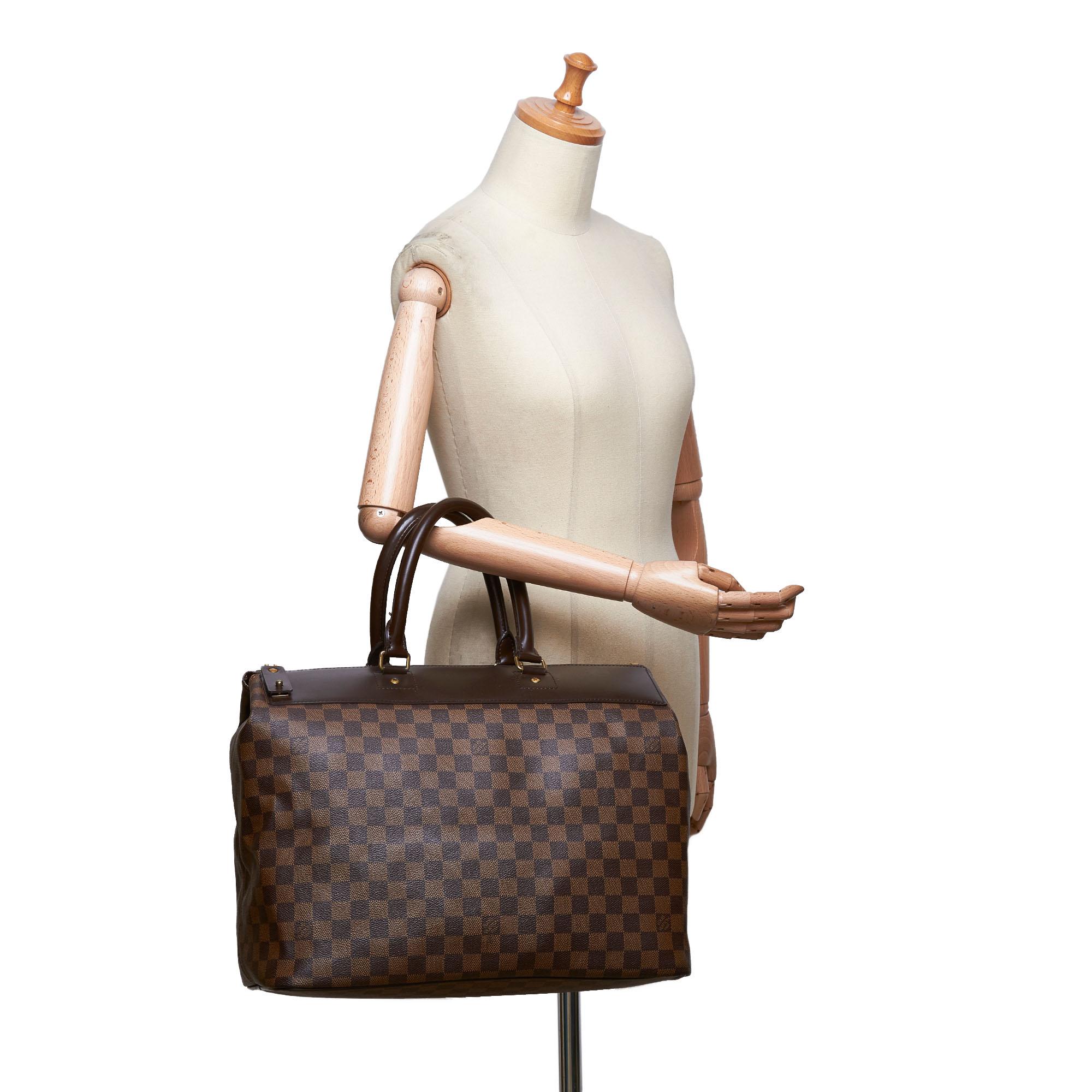 Louis Vuitton Brown Damier Canvas Canvas Damier Ebene Greenwich PM France 8