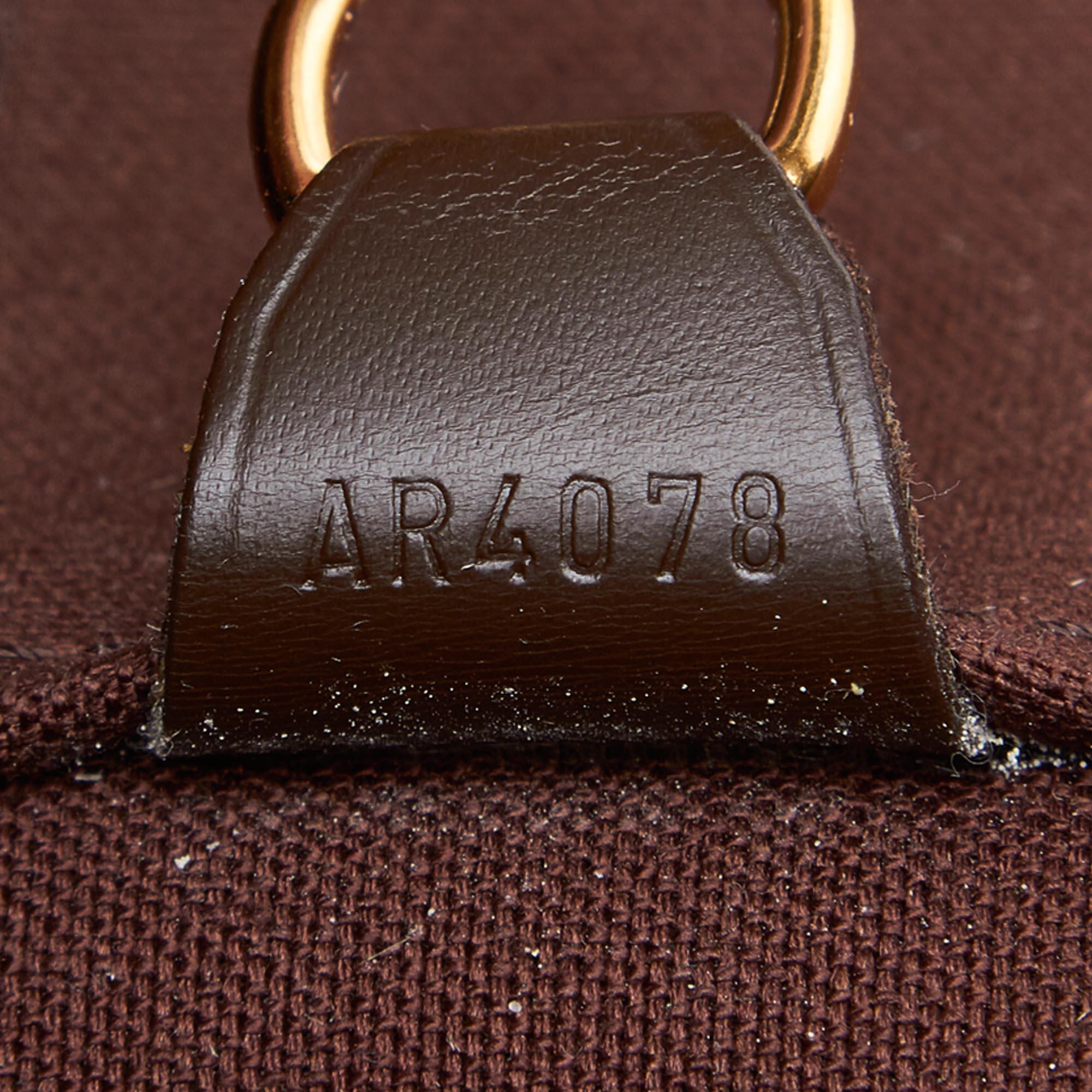 Louis Vuitton Brown Damier Canvas Canvas Damier Ebene Greenwich PM France 3