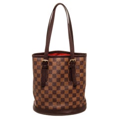 Louis Vuitton Brown Damier Canvas Marias Bucket Bag