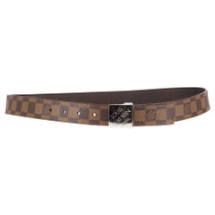 Louis Vuitton Brown Damier Ebene Belt
