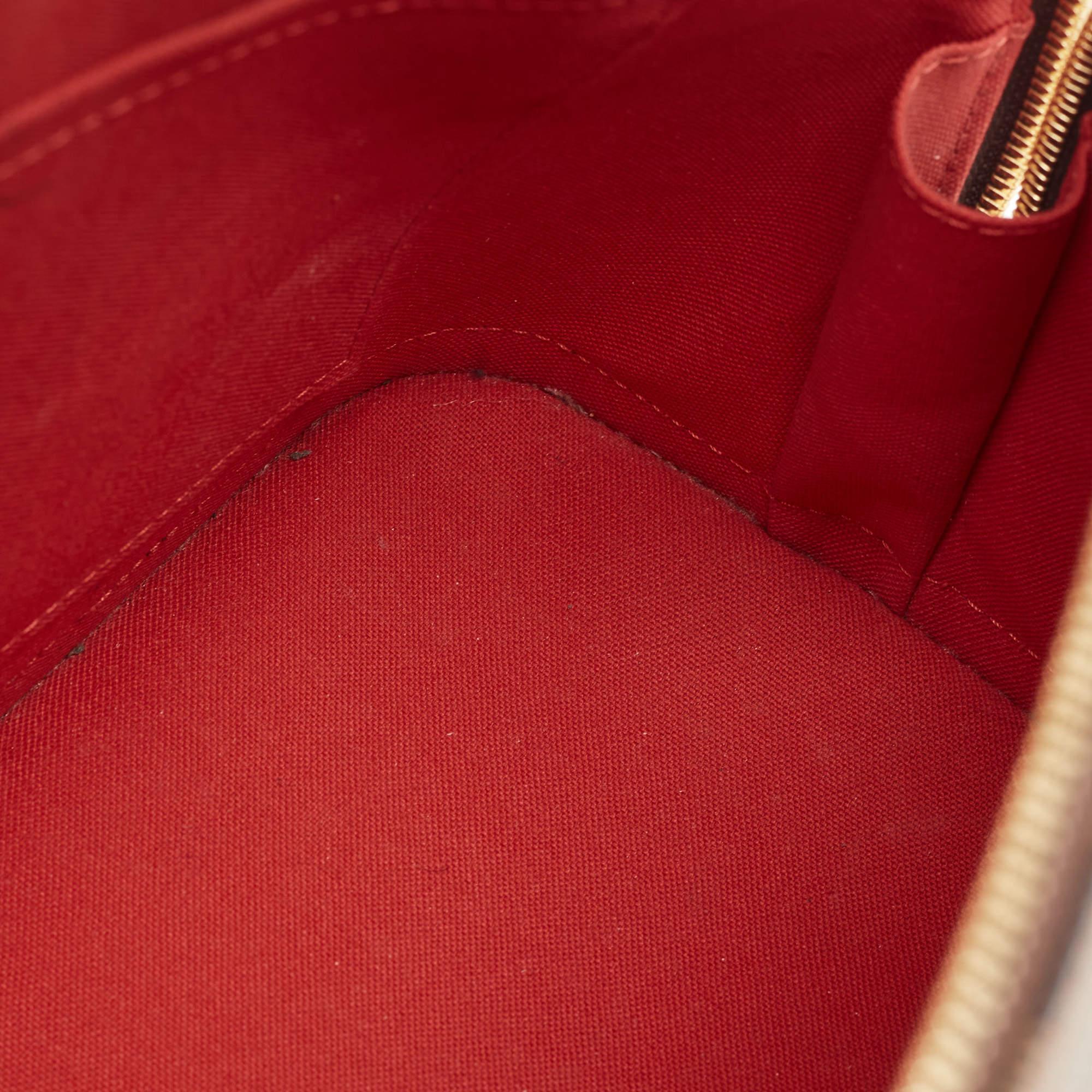 Louis Vuitton Brown Damier Ebene Canvas Alma PM Handbag 6