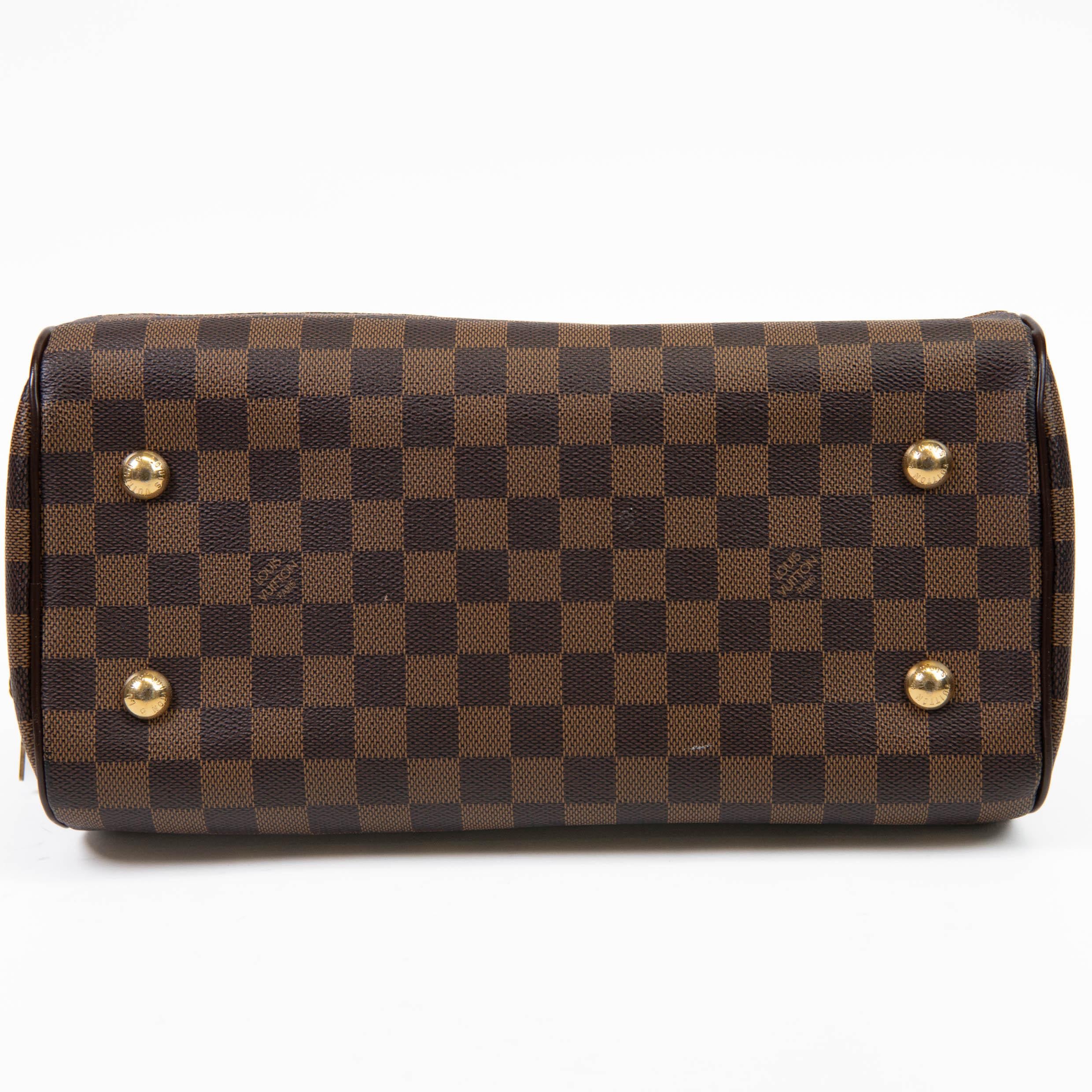 Louis Vuitton Brown Damier Ebene Canvas Duomo Tote Bag 1