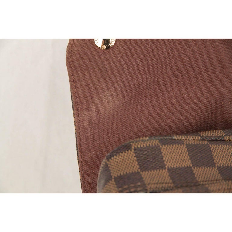 Louis Vuitton Naviglio Handbag Damier Brown 21348358