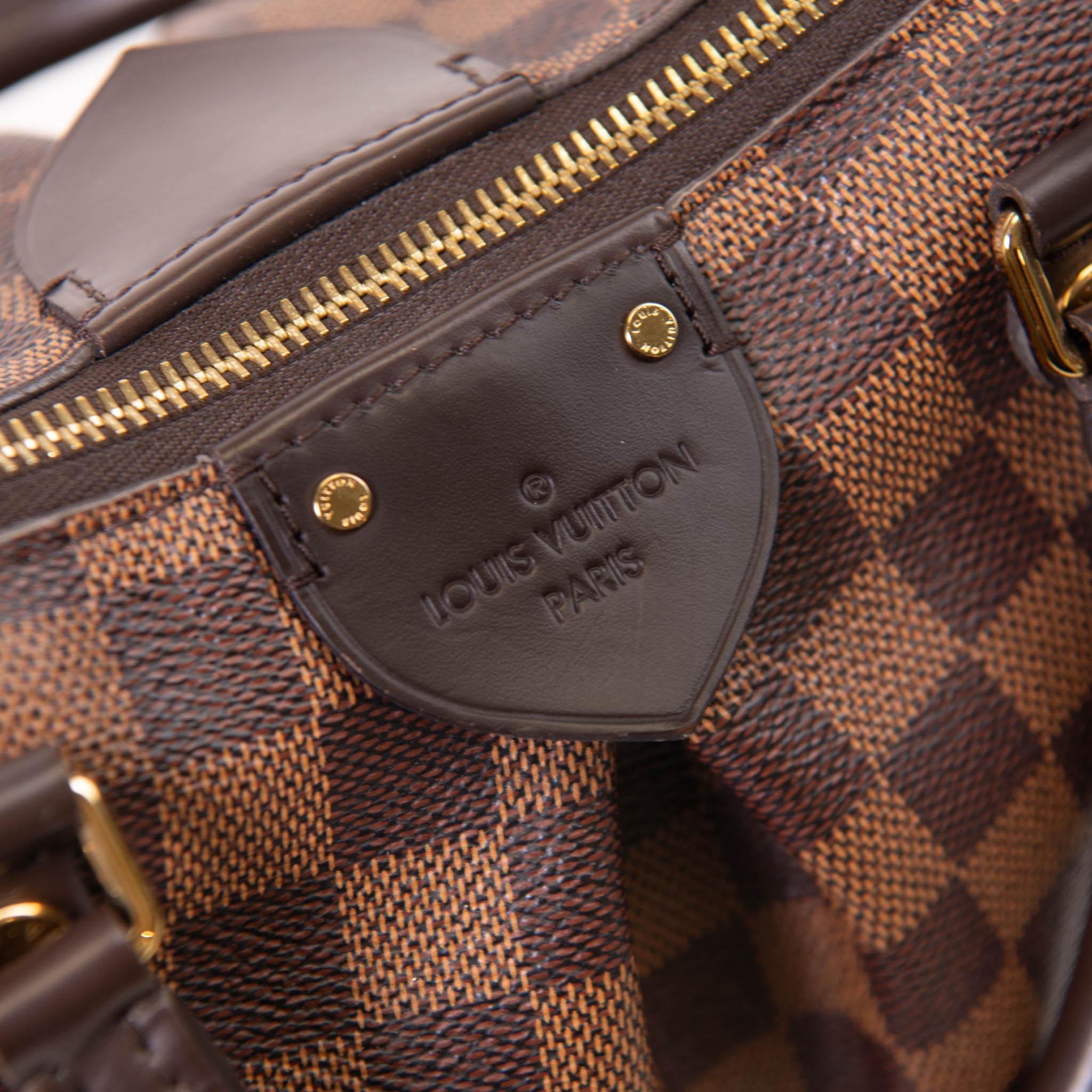 Louis Vuitton Brown Damier Ebene Canvas PM Siena Bag 4