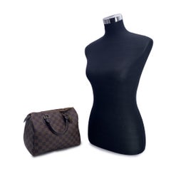 Louis Vuitton Brown Damier Ebene Canvas Speedy 25 Handbag