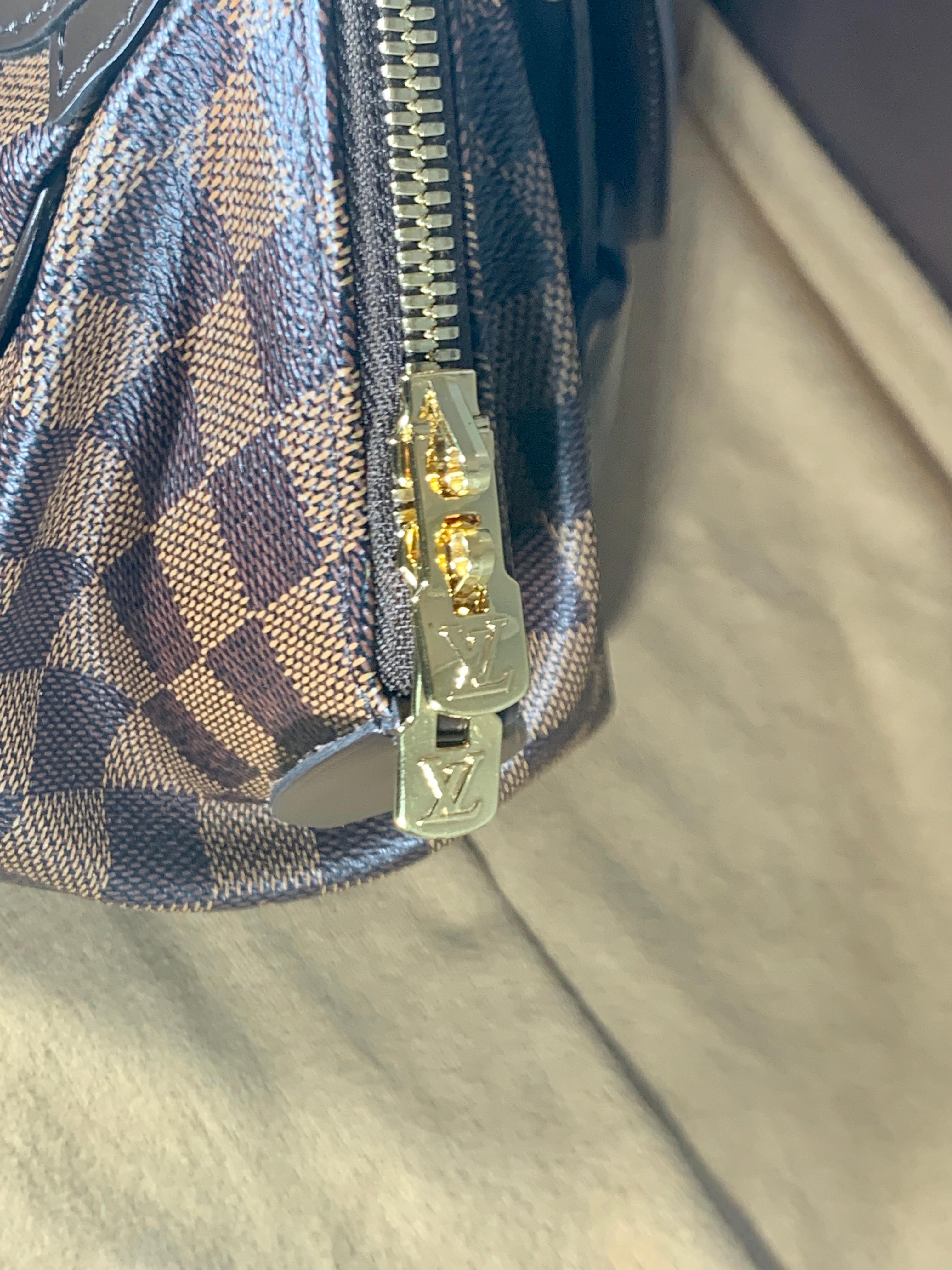 Louis Vuitton Brown Damier  Ebene Canvas Verona PM Handbag / Shoulder Bag New 7