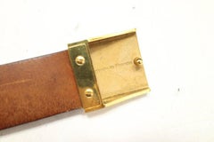 Louis Vuitton Brown Damier Ebene Classic 230986 Belt