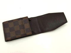 Louis Vuitton Brown Damier Ebene Etui Cigarette Case 217405