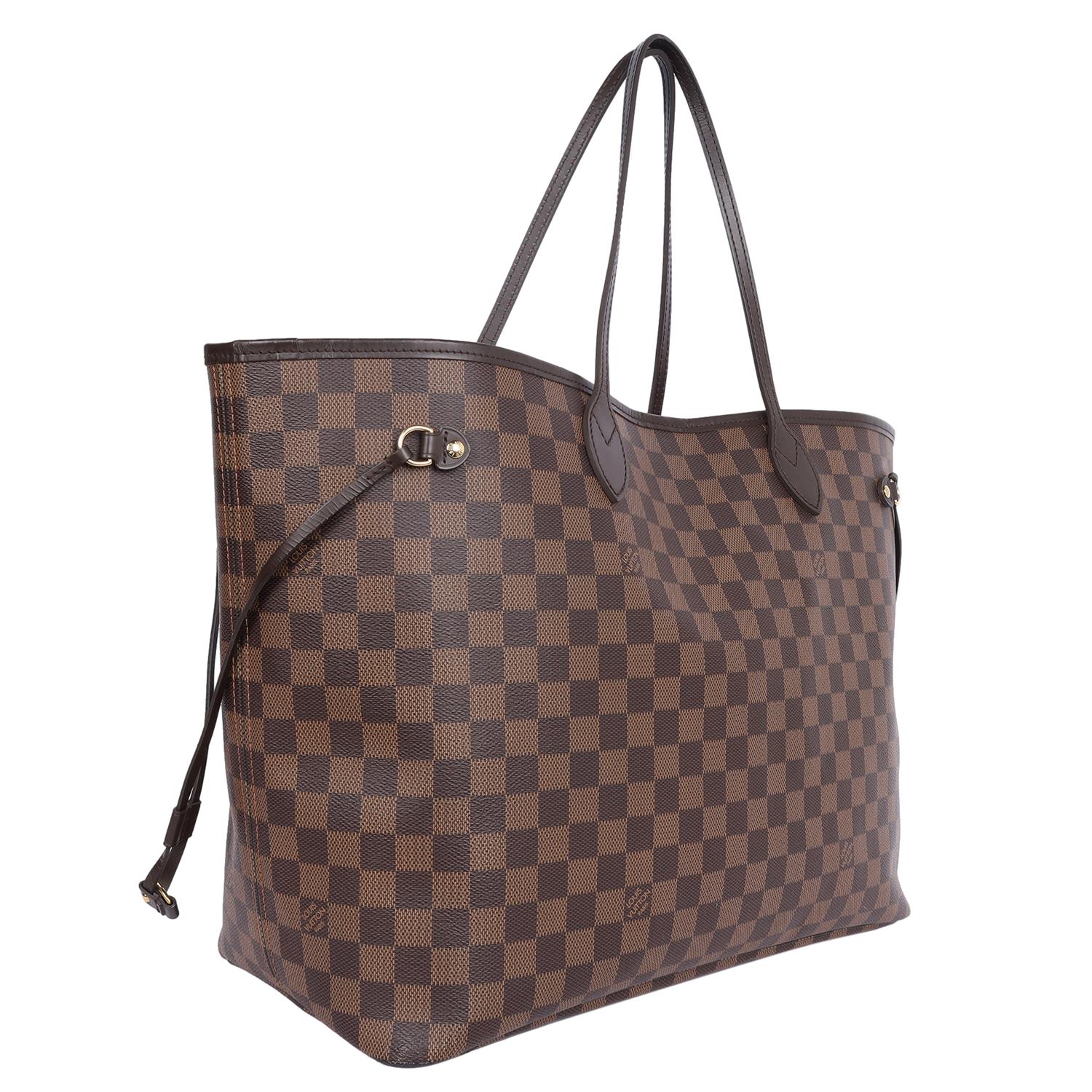 Louis Vuitton Brown Damier Ebene Neverfull GM Tote In Good Condition In Salt Lake Cty, UT