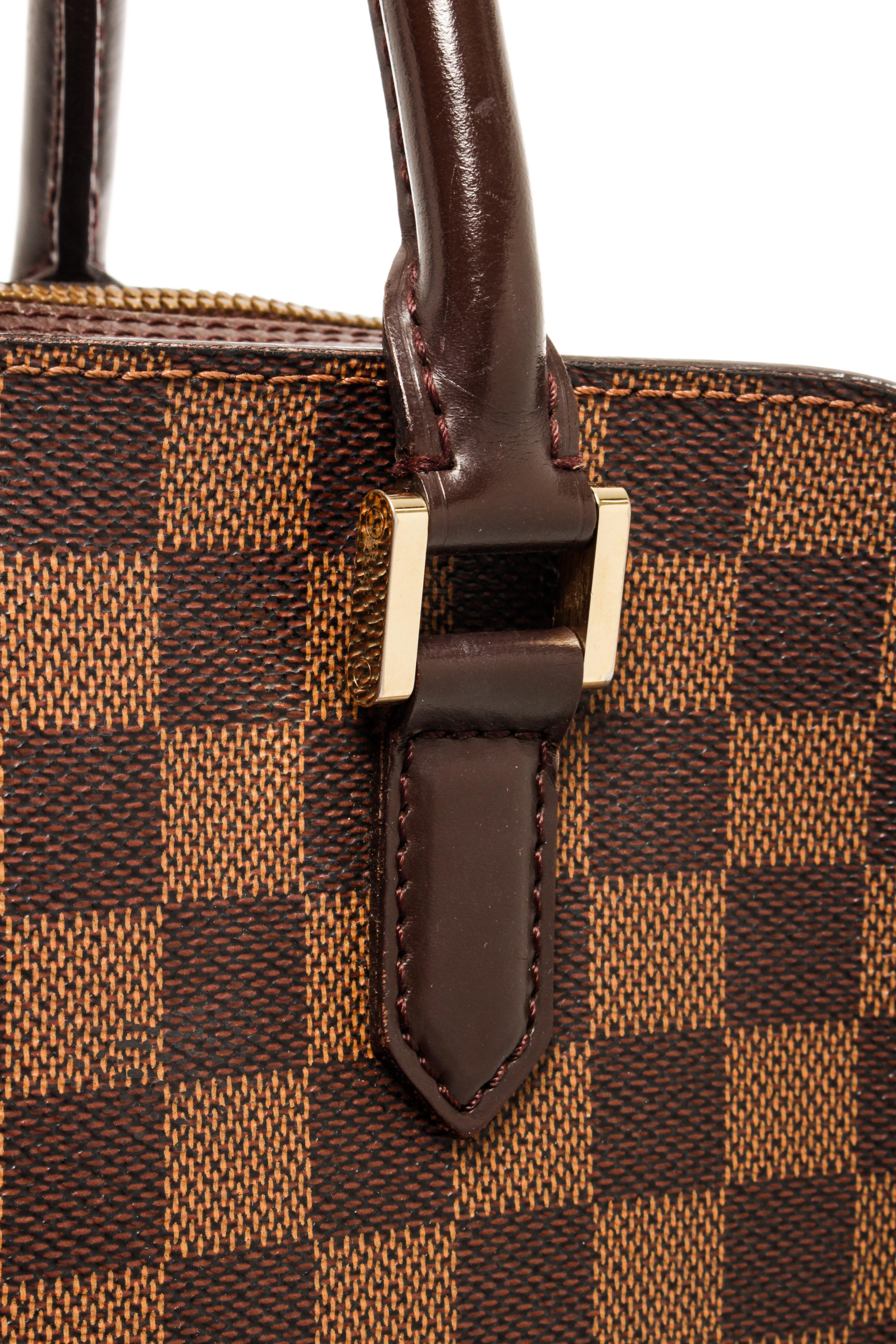 Louis Vuitton Brown Damier Ebene Triana Handbag 1