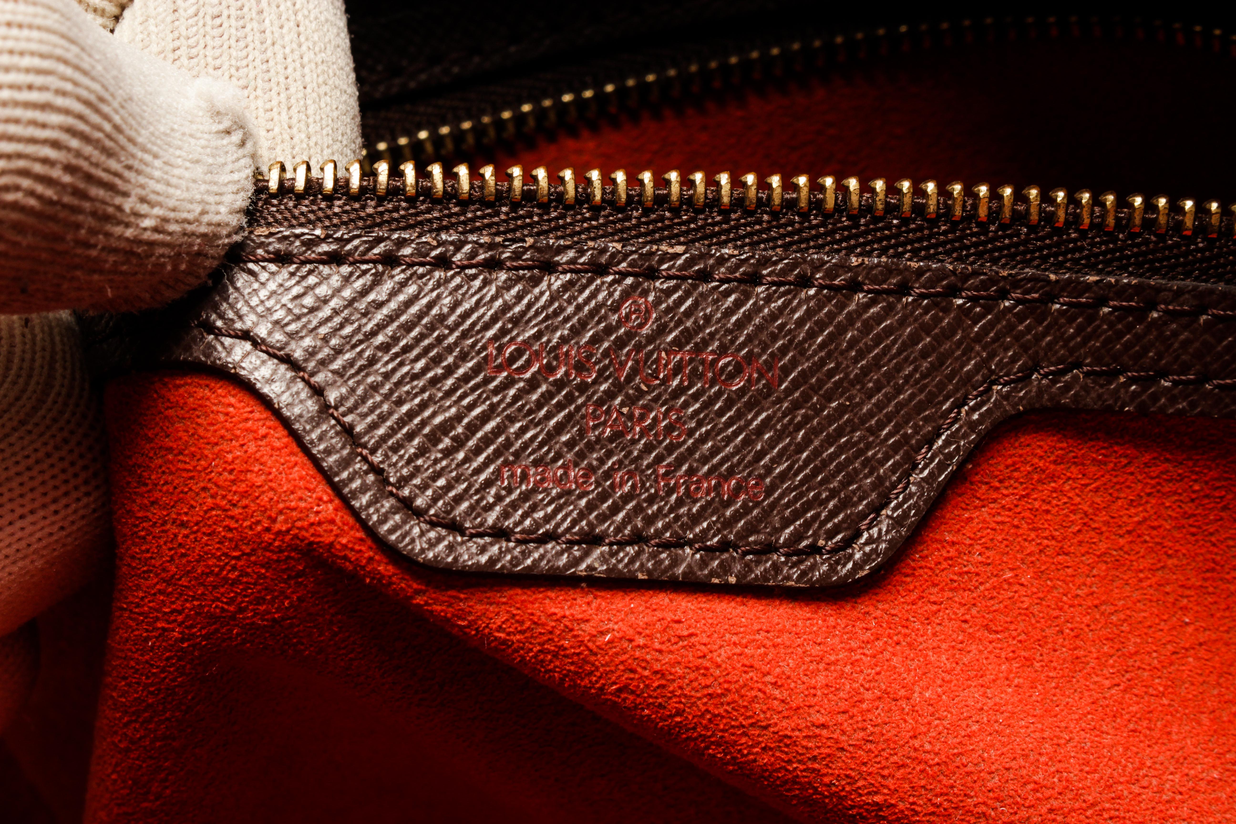 Louis Vuitton Brown Damier Ebene Triana Handbag 4