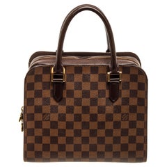 Louis Vuitton Brown Damier Ebene Triana Handbag