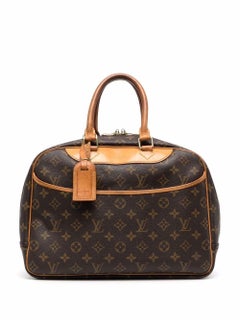 Louis Vuitton Brown Deauville Monogram Bag