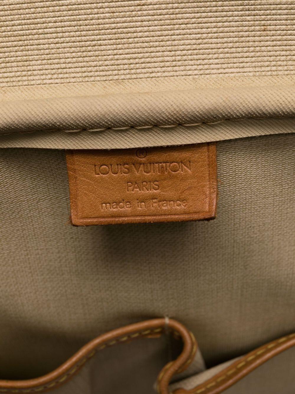 Louis Vuitton - Sac à monogrammes Deauville marron en vente 2