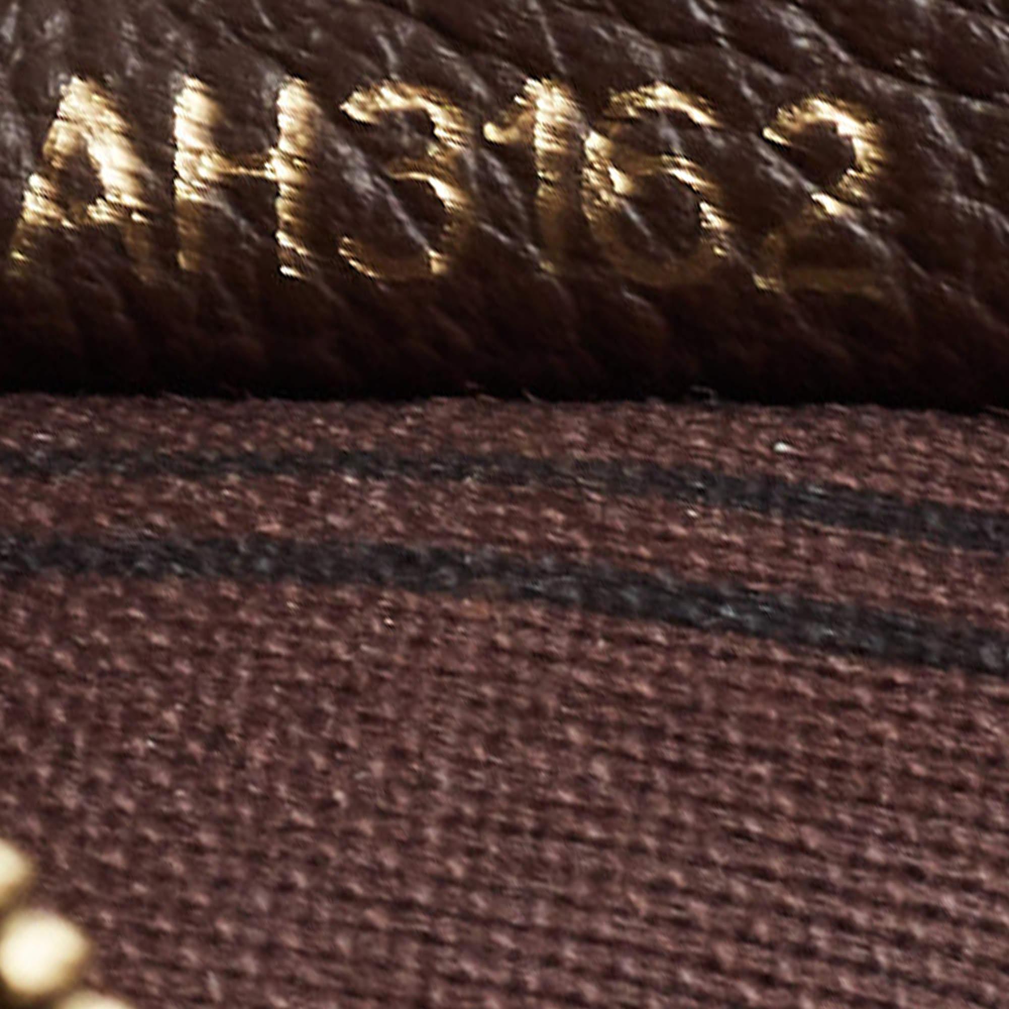 Louis Vuitton Brown Earth Monogram Empreinte Leather Lumineuse PM Bag en vente 9