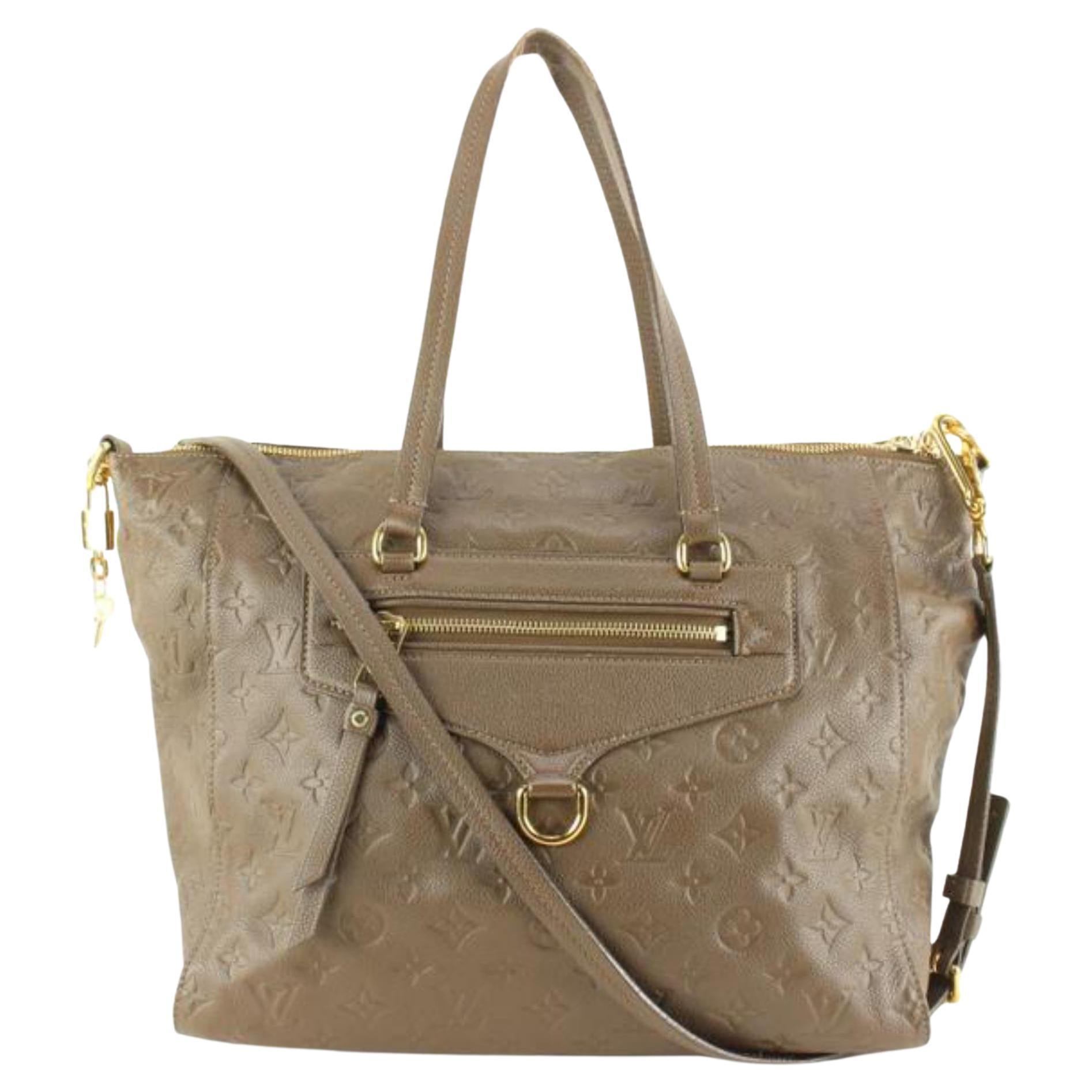 Louis Vuitton Brown Empreinte Leather Lumineuse PM 23lk69s