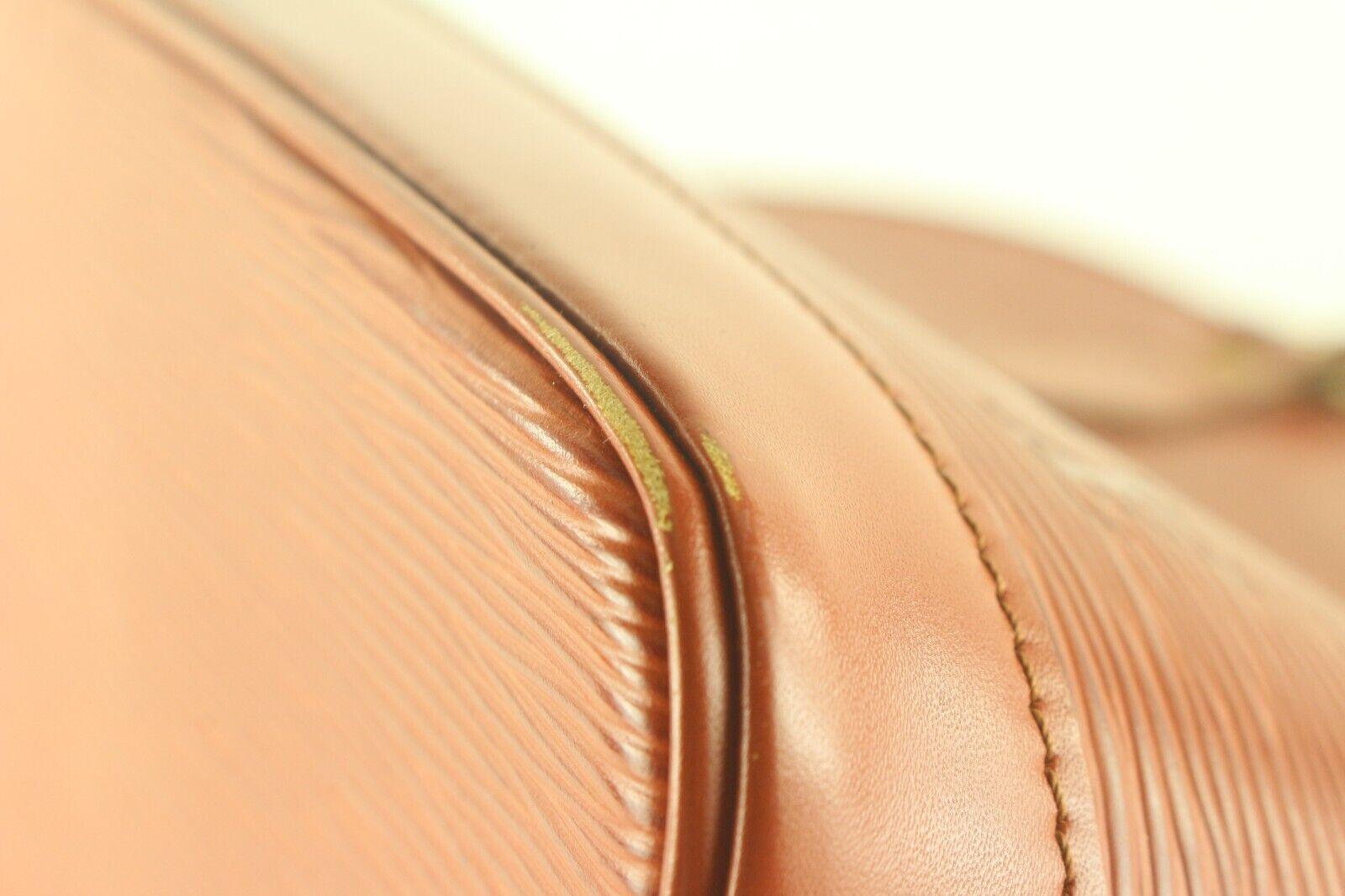 Louis Vuitton Brown Epi Leather Alma Kenyan Fawn Cognac 1LV82K 1