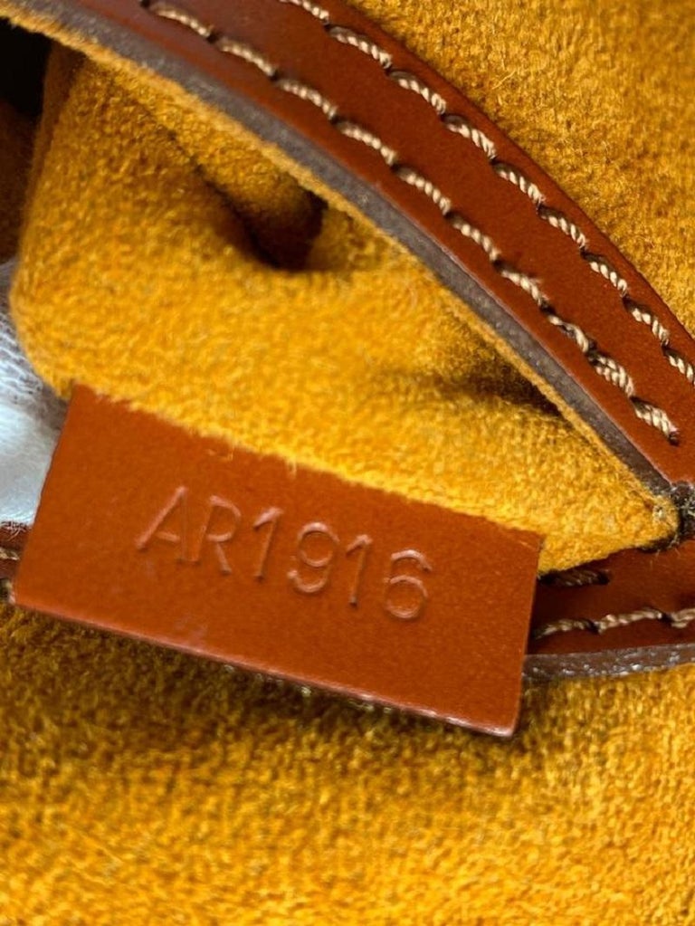 Louis Vuitton Gres Epi Leather Alma PM Bag w/ Shoulder Strap