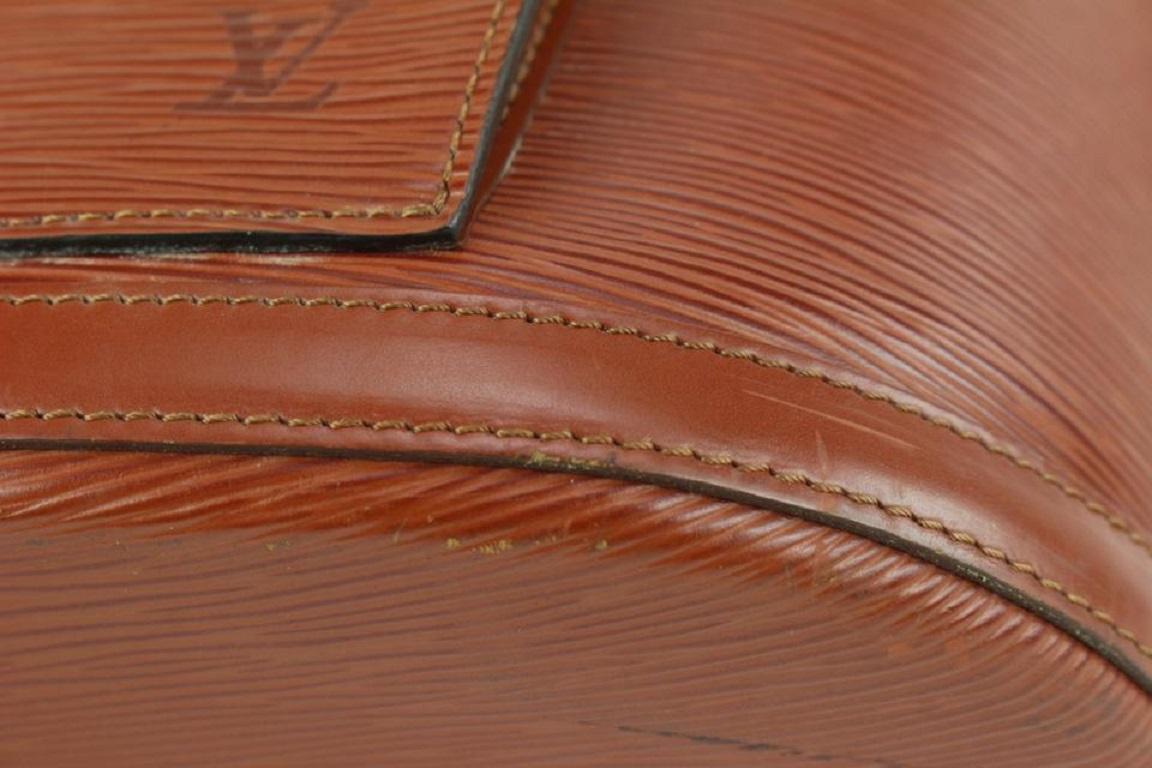 Louis Vuitton Brown Epi Leather Gobelins Backpack 93lv7 6