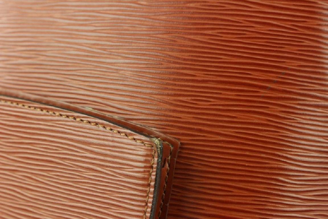 Louis Vuitton Brown Epi Leather Gobelins Backpack 93lv7 7